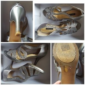 Silver Alex Marie Heels